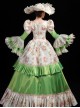 Ruffle Palace Style Long Sleeve Lolita Prom Dress