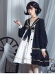 Mercury Daytime Series OP Dark Gothic Lolita Long Sleeve Dress