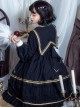 Mercury Daytime Series OP Dark Gothic Lolita Long Sleeve Dress