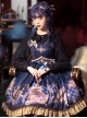 Immortal Bottle Series JSK Retro Printing Classic Lolita Sling Dress