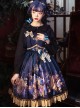 Immortal Bottle Series JSK Retro Printing Classic Lolita Sling Dress