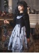 Gloomy Doll Series JSK Gothic Lolita Light Blue Sling Dress