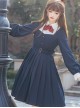 Top Student Series Pleated Dress School Lolita Long Sleeve Dress