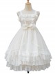 Rose Maiden Series JSK Pure Color Classic Lolita Sling Dress