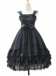 Rose Maiden Series JSK Pure Color Classic Lolita Sling Dress