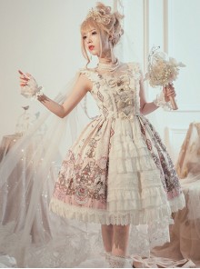 Swan Wedding Series JSK Classic Lolita Sling Dress