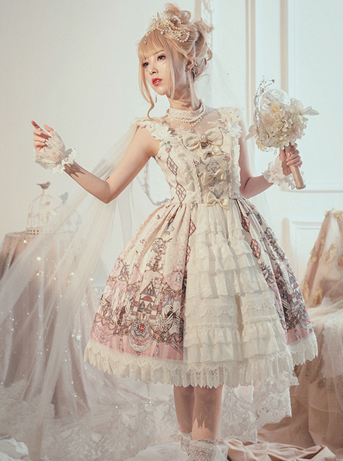 Swan Wedding Series JSK Classic Lolita Sling Dress