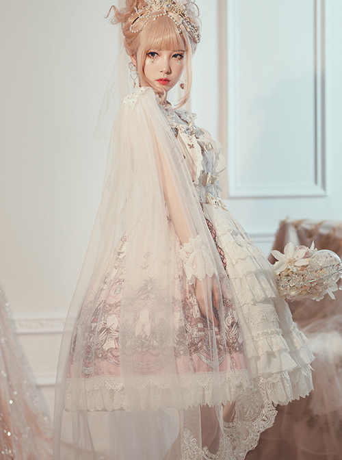 Swan Wedding Series JSK Classic Lolita Sling Dress