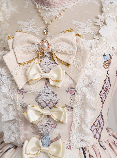 Swan Wedding Series JSK Classic Lolita Sling Dress
