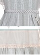 The Miss Of Cloud Trees Series JSK Light Blue Classic Lolita Sling Dress