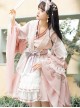 Cherry Blossom Festival Series OP Chinese Style Element Sweet Lolita Long Sleeve Dress