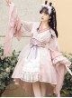 Cherry Blossom Festival Series OP Chinese Style Element Sweet Lolita Long Sleeve Dress