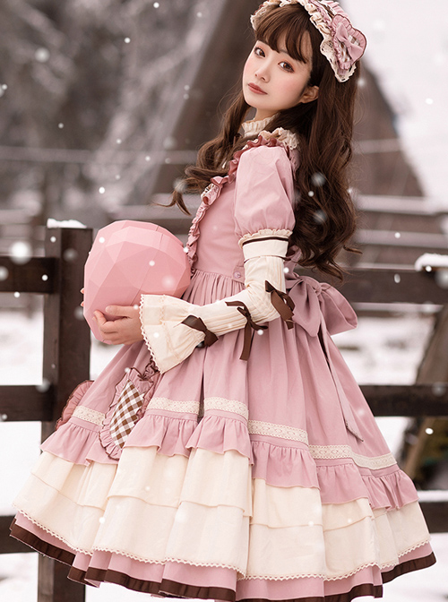 Cherry Series OP Pink Sweet Lolita Dress