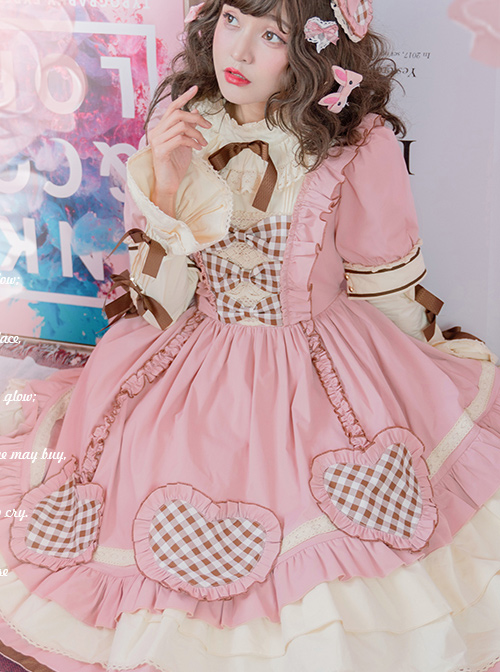 Cherry Series OP Pink Sweet Lolita Dress