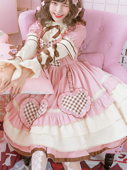 Cherry Series OP Pink Sweet Lolita Dress