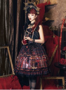 The Queen Of Hearts Series JSK Gothic Lolita Dress