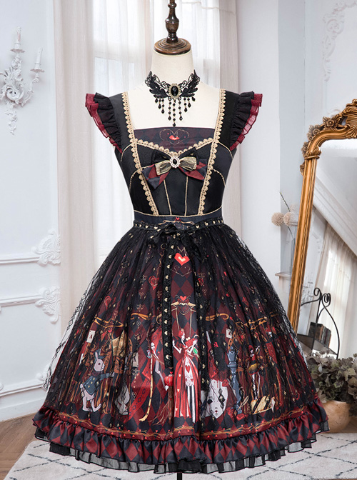 The Queen Of Hearts Series JSK Gothic Lolita Dress