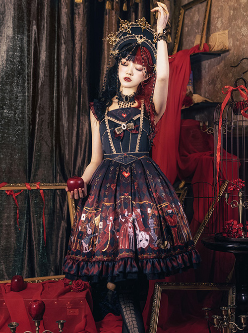 The Queen Of Hearts Series JSK Gothic Lolita Dress