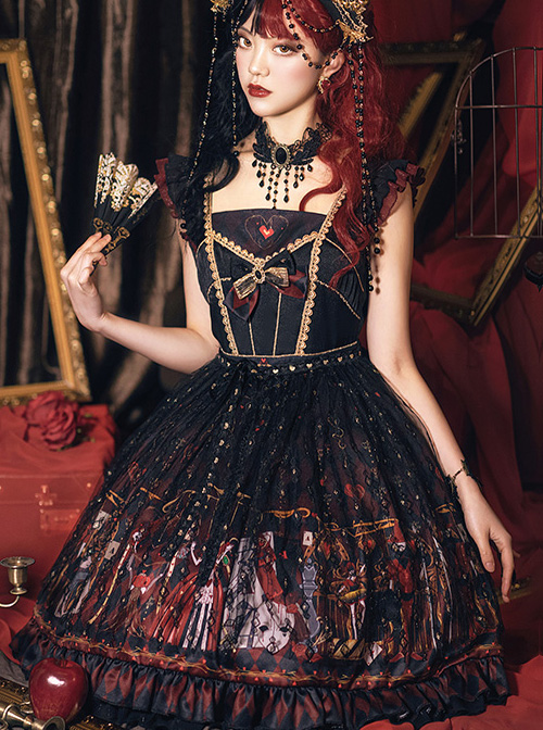 The Queen Of Hearts Series JSK Gothic Lolita Dress