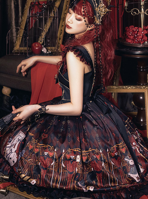 The Queen Of Hearts Series JSK Gothic Lolita Dress