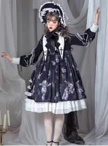 Resentment Puppet Doll Series OP Gothic Lolita Long Sleeve Dress