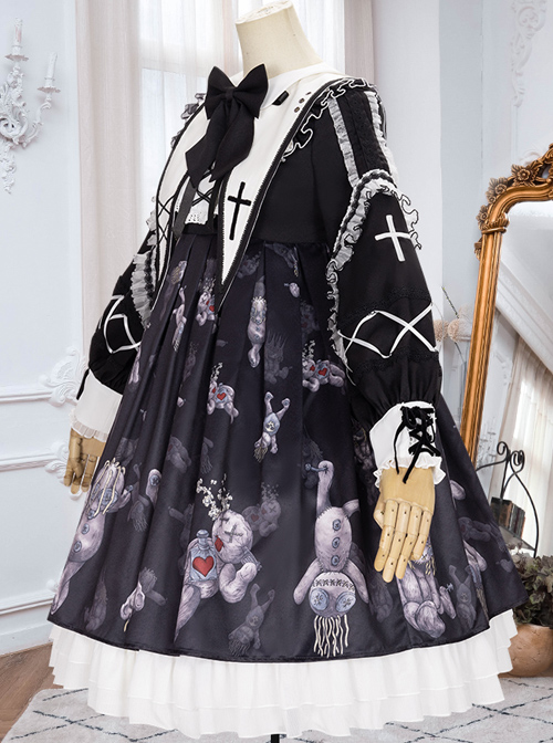 Resentment Puppet Doll Series OP Gothic Lolita Long Sleeve Dress