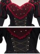 The Queen Of Hearts Series OP Gothic Lolita Printing Long Sleeve Dress