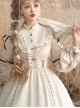 Shepherdess Series Elegant Pastoral Style Classic Lolita Detachable Hem Long Sleeve Dress