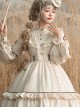 Shepherdess Series Elegant Pastoral Style Classic Lolita Detachable Hem Long Sleeve Dress