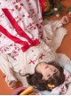 Strawberry Milk Bottle Series OP Bowknot Sweet Lolita Long Sleeve Dress