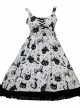 Diamond Star Meow Series Darkness Gothic Lolita Sling Dress