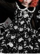 Diamond Star Meow Series Darkness Gothic Lolita Sling Dress