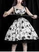 Diamond Star Meow Series Darkness Gothic Lolita Sling Dress