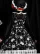 Diamond Star Meow Series Darkness Gothic Lolita Sling Dress