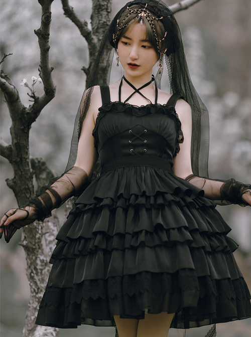 Twilight Series JSK Gothic Lolita Sling Dress