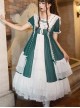 The Forest Of Morning Mist Series OP Classic Lolita Short Sleeve Dress
