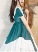 The Forest Of Morning Mist Series OP Classic Lolita Short Sleeve Dress