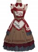 Berry Icing Series JSK Retro pastoral Sweet Lolita Sling Dress