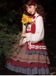 Berry Icing Series JSK Retro pastoral Sweet Lolita Sling Dress