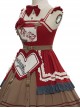 Berry Icing Series JSK Retro pastoral Sweet Lolita Sling Dress