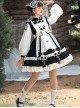 Panda Buns Shop Series OP Cute Shop Assistant Clothes Sweet Lolita Retro Long Sleeve Dress