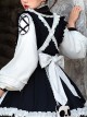 Panda Buns Shop Series OP Cute Shop Assistant Clothes Sweet Lolita Retro Long Sleeve Dress