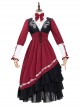 Fantasy Night Series OP Elegant Classic Lolita Long Sleeve Long Dress