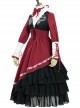 Fantasy Night Series OP Elegant Classic Lolita Long Sleeve Long Dress