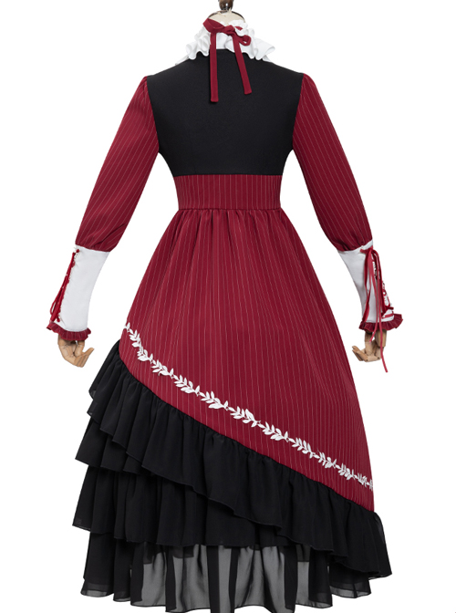 Fantasy Night Series OP Elegant Classic Lolita Long Sleeve Long Dress