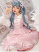 Starry Night Insomnia Series OP Pure Color Sweet Lolita Long Sleeve Dress