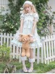 Meet The Forest Series High Waist Bowknot Sweet Lolita Sling Dress