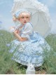 Meet The Forest Series High Waist Bowknot Sweet Lolita Sling Dress