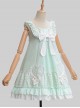 Meet The Forest Series High Waist Bowknot Sweet Lolita Sling Dress