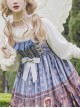 Alice Dark Forest Series JSK High Waist Classic Lolita Sling Long Dress